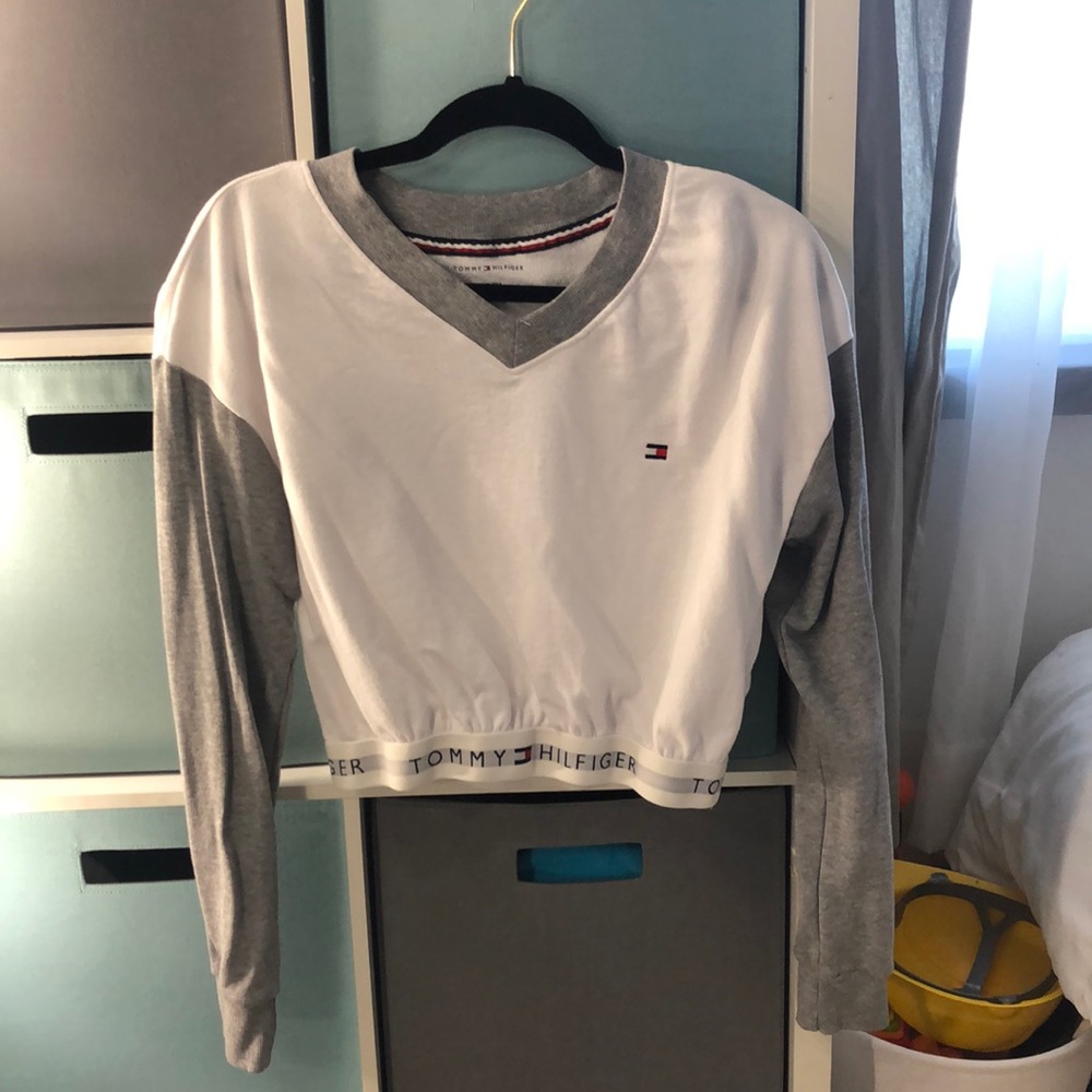 Cropped sweatshirt